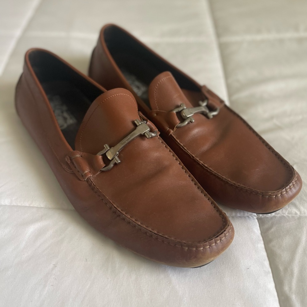 Salvatore Ferragamo Leather Loafers